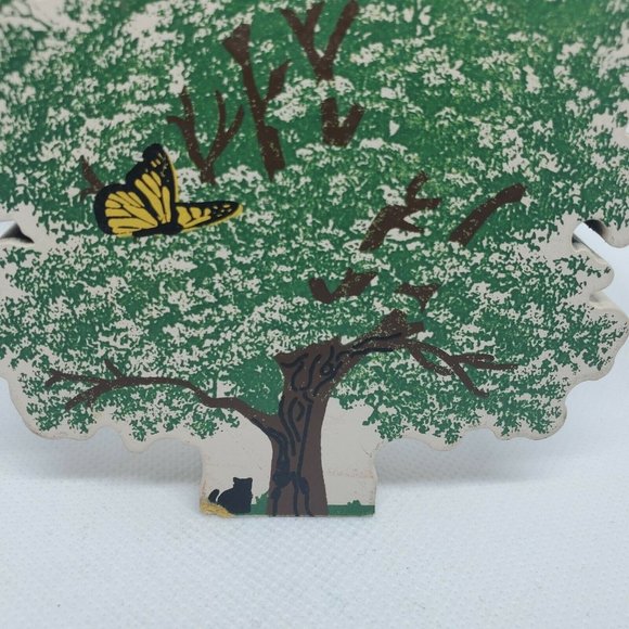 The Cats Meow Vintage 1999 Special Event Hospice Memorial Tree Faline 02 - Picture 2 of 12